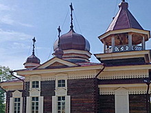 В музее «Тальцы» под Иркутском освятили Троицкую церковь