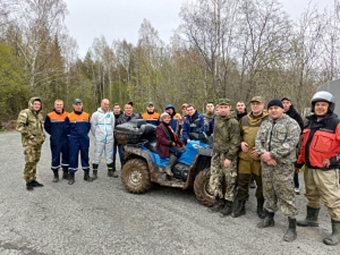Полицейские из Верхнего Уфалея Челябинской области приняли участие в поисках заблудившейся в лесу пожилой женщины