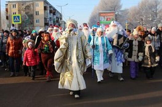 Деды Морозы перекроют движение в Ульяновске, пройдя парадом по центру