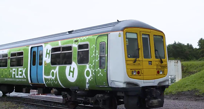 Представлен первый британский водородный поезд