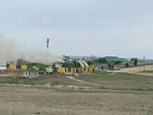 В крымском поселке Оленевка ликвидировали пожар в дельфинарии