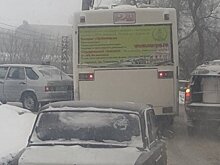 ДТП спровоцировало пробку на Орджоникидзе