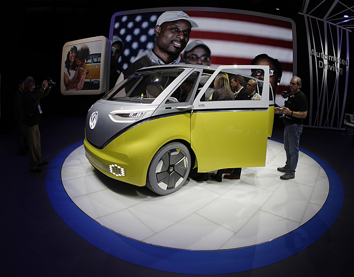 Концепт минивэна Volkswagen I.D. Buzz