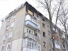 После взрыва. В пострадавшем доме в Тамбове ремонтируют крышу