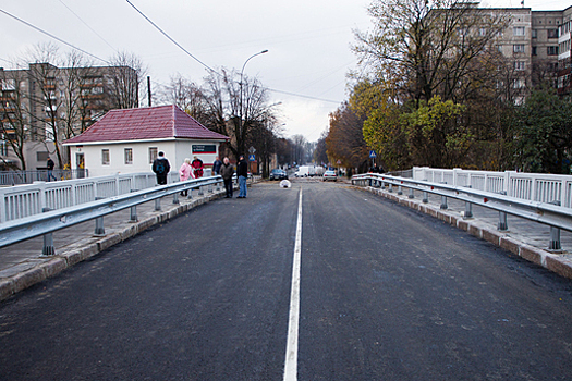 В Калининграде повторно отремонтируют мост на ул. Киевской в районе Садовой