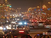 Пробки в Казани достигли девяти баллов