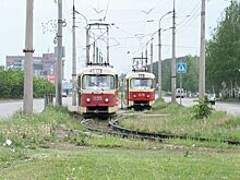В Краснодаре врезались трамваи