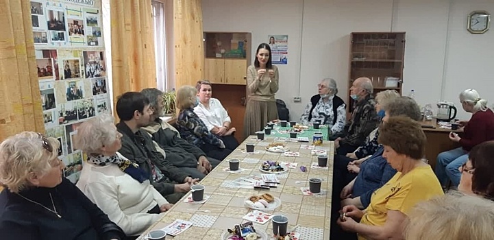 Представители Совета ветеранов Рязанского встретились с «Советом матерей»