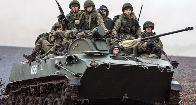 Офицер запаса Марзоев показал кадры боевой работы экипажа танка Т-90М «Прорыв»