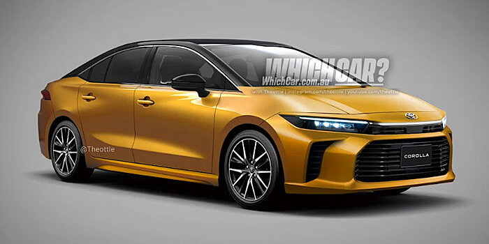 Появились первые изображения нового поколения Toyota Corolla