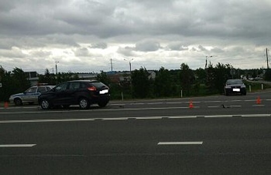 В Вологодском районе столкнулись «Рено» и «Лада», пострадала женщина (ФОТО)