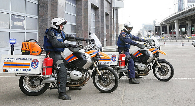 Спасатели на мотоциклах появятся на дорогах Москвы