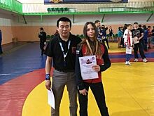 Три бронзовые медали выиграли спортсменки Приангарья на первенстве СФО по вольной борьбе