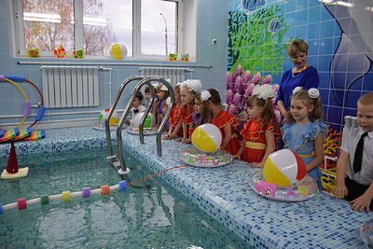 В детском саду №39 Электрогорска торжественно открыли бассейн