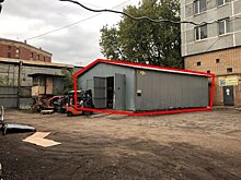 Незаконная пристройка к складу демонтирована в Замоскворечье