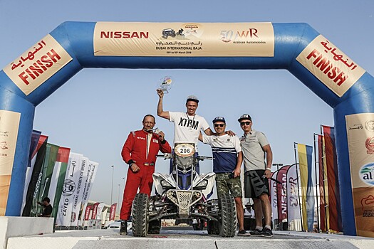 Максимов стал третьим на первом этапе ралли-рейда Dubai International Baja 2018