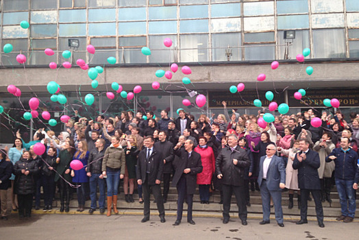 На «Субмикроне» прошла акция ко Дню космонавтики