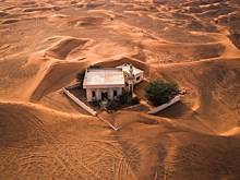 Как появился город-призрак в пустыне в ОАЭ