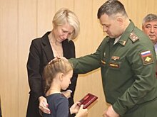 В Уфе семье погибшего на Украине солдата вручили медаль Георгия Жукова