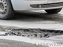 В Челябинске отремонтированные дороги "растаяли вместе со снегом"
