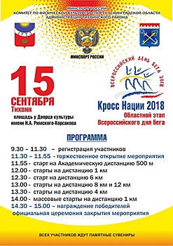 Планы на выходные в Ленобласти: 15-16 сентября