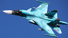 Самолет Су-34 потерпел аварию в Воронежской области