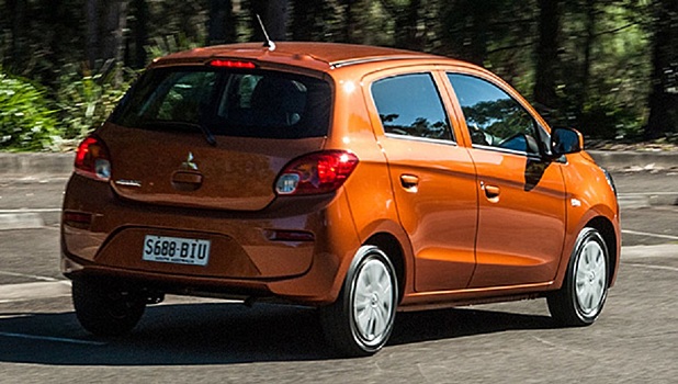 Рестайлинговый хэтч Mitsubishi Mirage выполнили в стиле Outlander