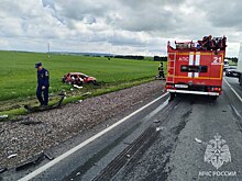 Четыре человека пострадали в аварии на трассе в Оренбуржье