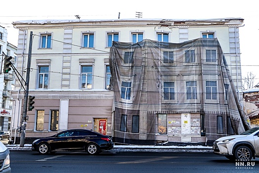 В Нижнем Новгороде на время ЧМ-2018 повесят 19 баннеров, имитирующих красивые здания