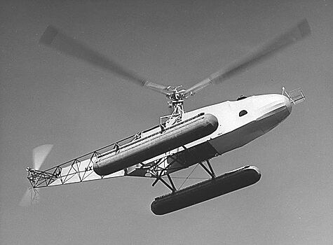Первый вертолет-амфибия