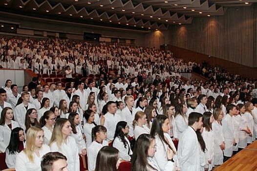 Впервые День первокурсника в Уральском государственном медицинском университете отпраздновал «губернаторский набор»