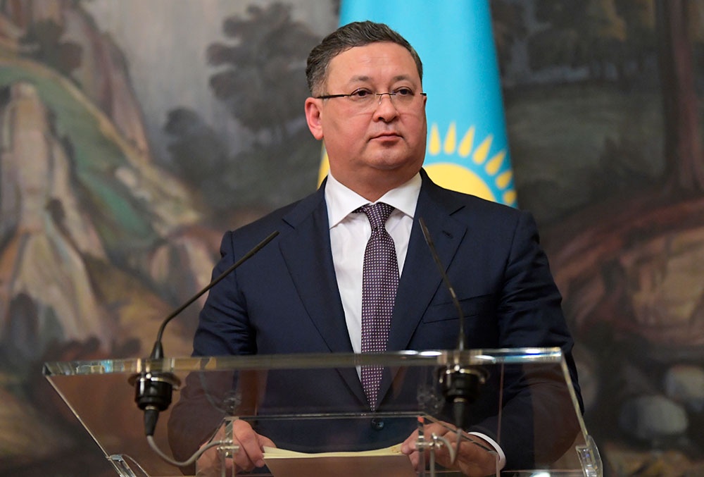Министр иностранных дел Казахстана прибыл с официальным визитом в Минск