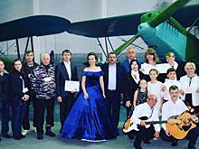 Подопечные «Родничка» в Савеловском дали концерт в музее ВВС