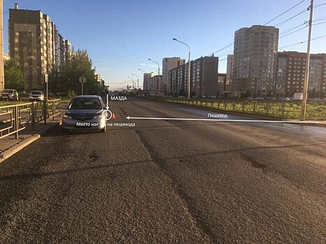 Четырехлетняя девочка угодила под колеса иномарки в Советском районе