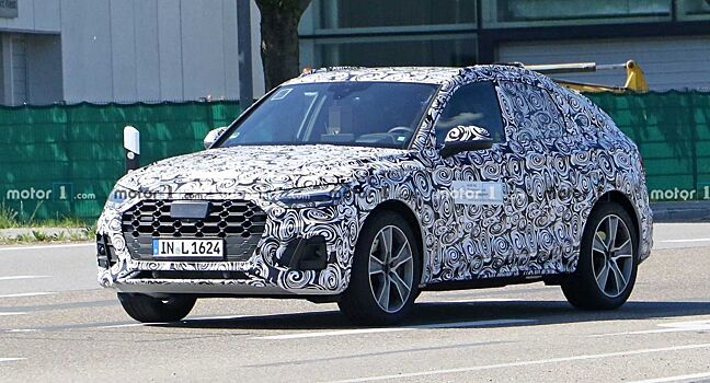 Audi начала испытания прототипа кроссовера Q5 с купеобразным кузовом