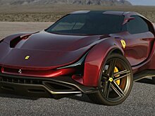 В Сети появились изображения кроссовера Ferrari