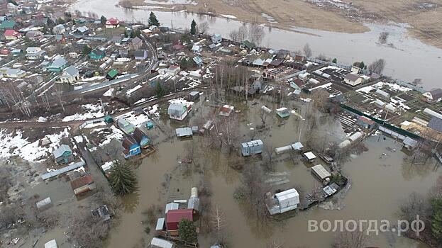 В Вологде введут особый режим в связи с паводком и подтоплениями