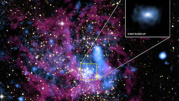 Астрономы выяснили, когда потухла черная дыра в Млечном Пути