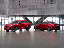 Топовые Alfa Romeo Giulia и Stelvio c V6 обзавелись спецверсиями Collezione