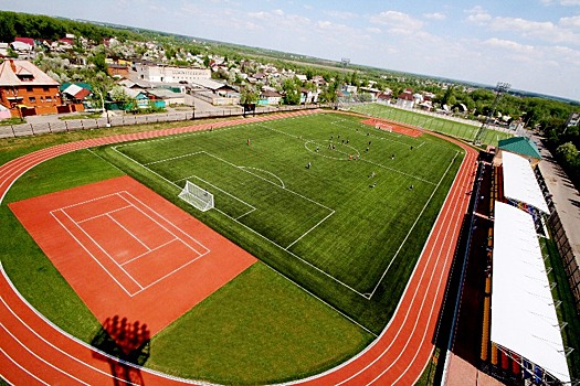 На стадионе «Локомотив» в Мичуринске началась реконструкция футбольного поля