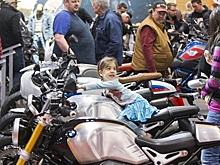 Выставка мотоциклов в Торонто