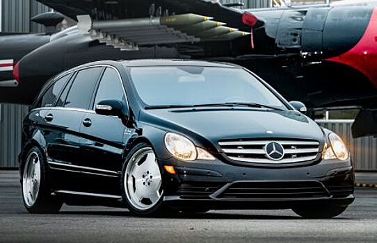 Уникальный 700-сильный минивэн Mercedes-Benz R63 AMG выставили на продажу