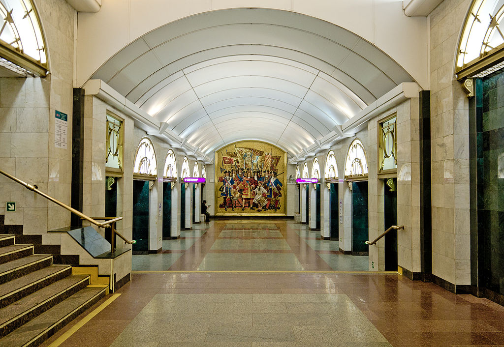 Станция метро «Звенигородская», Санкт-Петербург, Санкт-Петербург, Российская Федерация