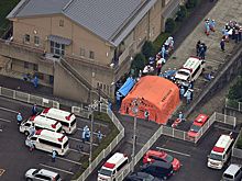 Водитель  в Японии совершил серию наездов на прохожих