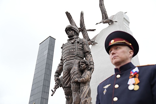 В Мордовии открыли памятник героям СВО