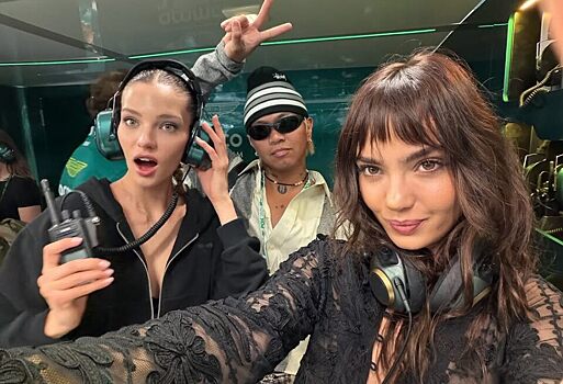 Российская модель стала гостем Aston Martin