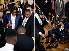 Чемпионка NCAA Са’Майя Смит упала в обморок во время речи Джо Байдена в Белом доме