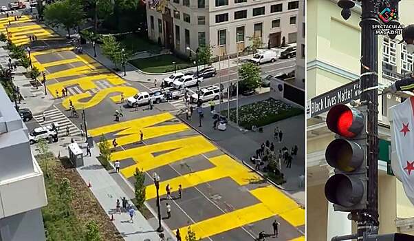 Брэдли Бил отреагировал на переименование улицы перед Белым домом в Black Lives Matter Plaza и появление огромной надписи