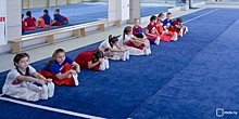 Гостям Дворца творчества на Трофимова показали мастер-классы по каратэ