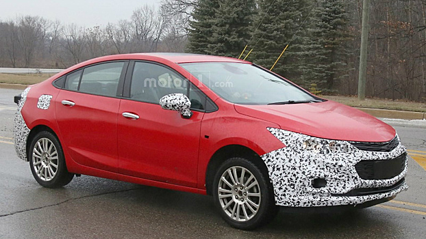 Chevrolet начала испытания гибридного Cruze